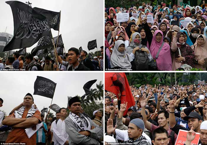 Aksi Demo Hizbut Tahrir Tolak Perppu 2/2017 Disorot Media Asing